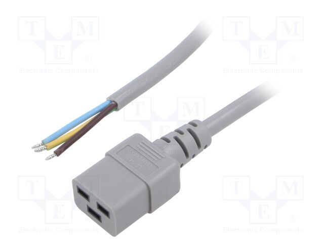 LT-549 H05VV-F 3X1.5 GRY 5M END ROJ LT-549 H05VV-F 3X1.5 GRY 5M END ROJ