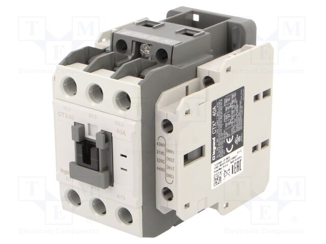 CTX3 3P 40A 2NO2NC  110V AC