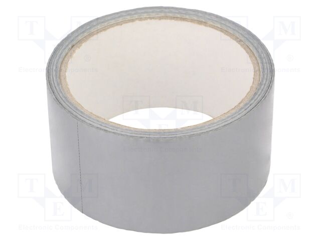 TAŚMA 3159 48MM/10M SREBRNA TKANINOWA TAŚMA 3159 48MM/10M SREBRNA TKANINOWA