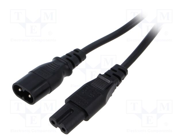 LT503+538 H03VVH2-F 2X0.75 3M BLK LT503+538 H03VVH2-F 2X0.75 3M BLK