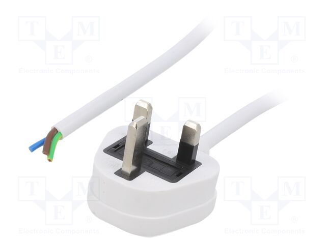 LT-318(3A) 3X1.0 WHT 1M END CUT LT-318(3A) 3X1.0 WHT 1M END CUT