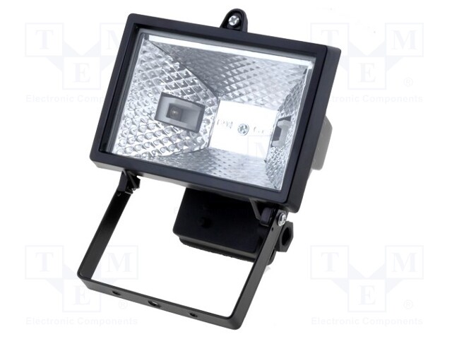 LFTH150 - Lamp: halogen  150W; 230VAC; black; Filament: R7s 78 mm