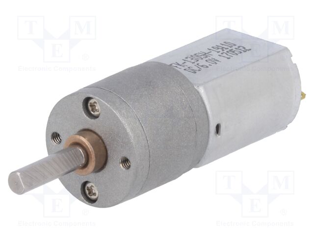 100:1 METAL GEARMOTOR 20DX44L MM 6V CB 100:1 METAL GEARMOTOR 20DX44L MM 6V CB