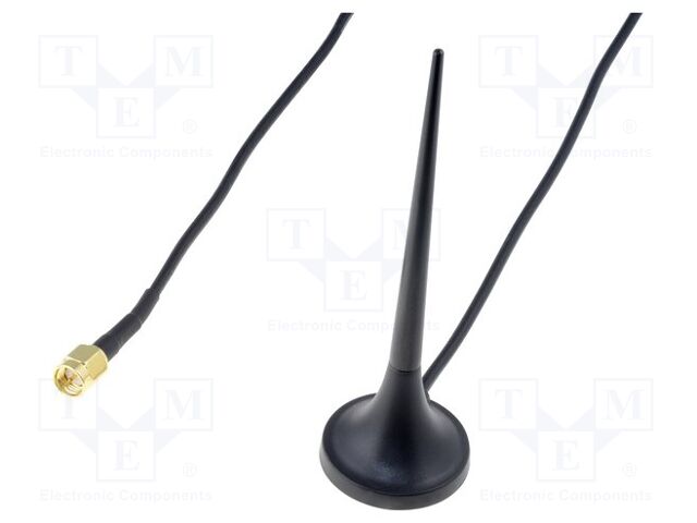 GSM ANTENNA WITH SMA STRAIGHT CONNECTOR GSM ANTENNA WITH SMA STRAIGHT CONNECTOR