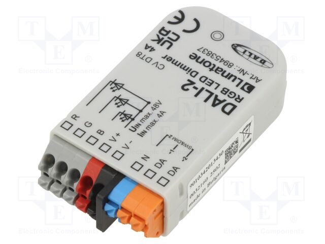 DALI DT8 RGB LED DIMMER 4A DALI DT8 RGB LED DIMMER 4A
