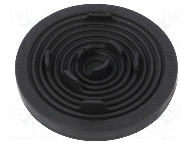 T-RGDM60 RAL 9005 UL94V-0 T-RGDM60 RAL 9005 UL94V-0