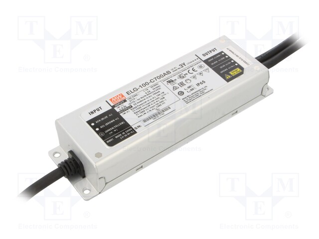 MEAN WELL ELG-100-C700AB-3Y - Power supply: switched-mode
