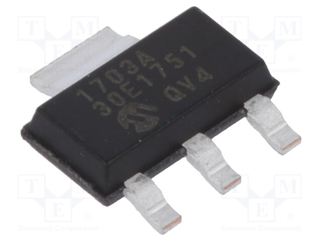 MICROCHIP TECHNOLOGY MCP1703A-3002E/DB - IC: voltage regulator