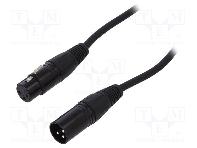 FC619110 CLIFF - Male-female, PIN: 3; Cable: XLR-XLR; 10m