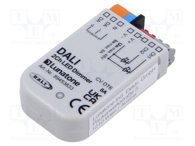 DALI 2CH LED DIMMER 8A DALI 2CH LED DIMMER 8A