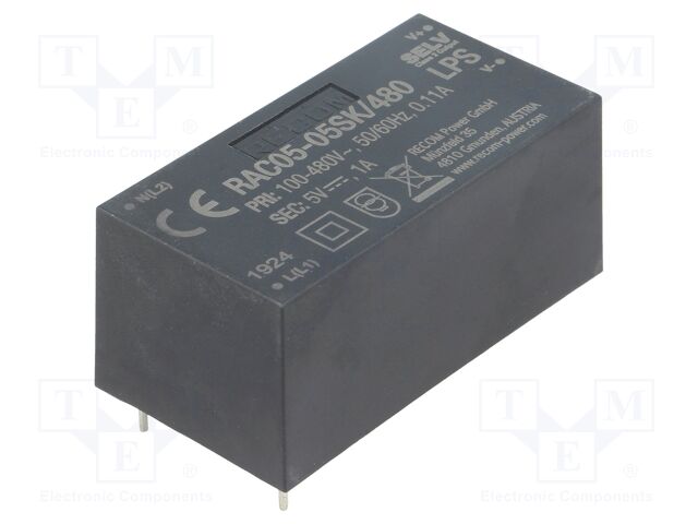 RAC05-05SK/480 RAC05-05SK/480
