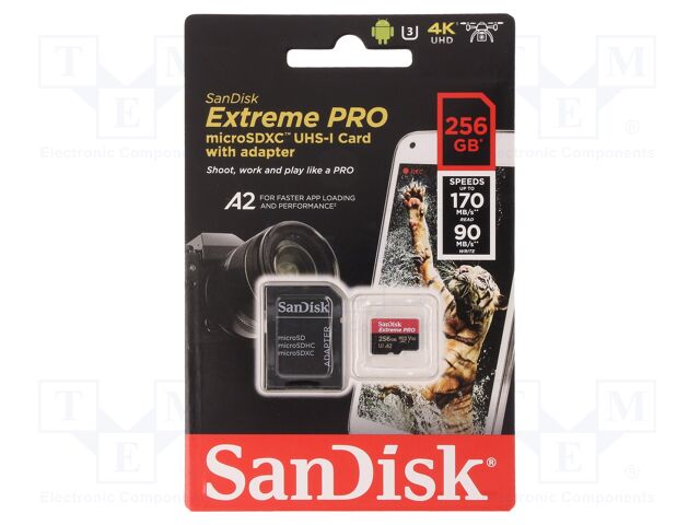 Sdsqxcz 256g Gn6ma Sandisk 存储卡 Android Extreme Pro 规格 Sd Xc Micro 256gb 读取 170mb S Tme 电子零件 Wfs Sdsqxcz 256g Gn6ma Sandisk 存储卡 Android Extreme Pro 规格 Sd Xc Micro 256gb 读取 170mb S Tme 电子零件 Wfs
