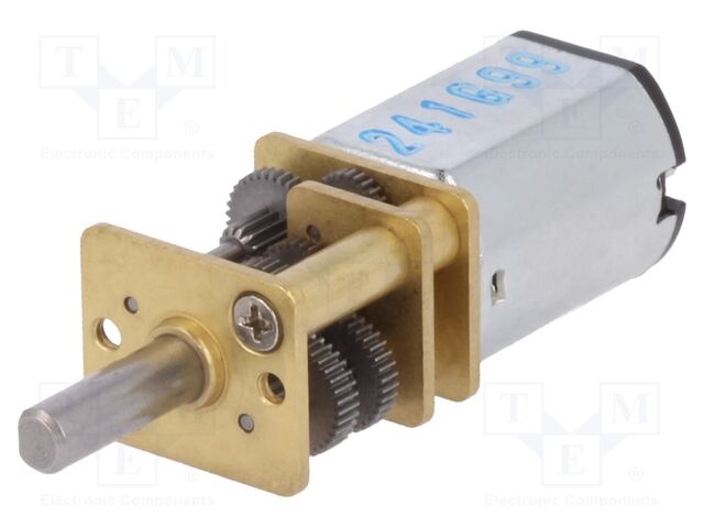 POLOLU 1000:1 MICRO METAL GEARMOTOR MP 6V - Motor: DC