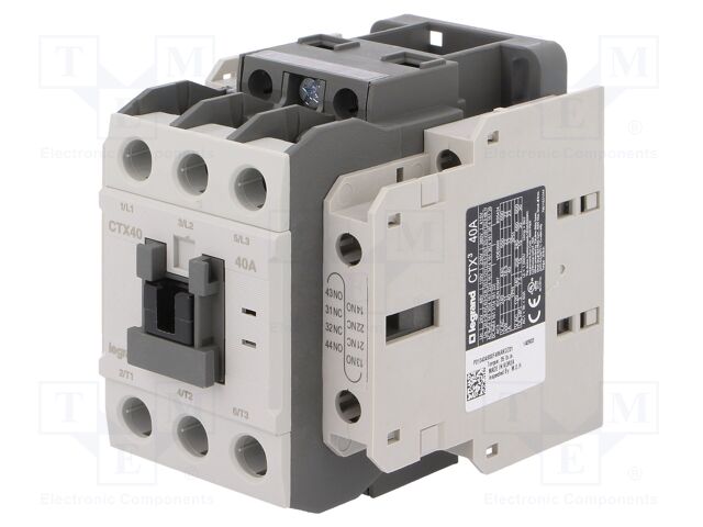 CTX3 3P 40A 2NO2NC 230V AC CTX3 3P 40A 2NO2NC 230V AC