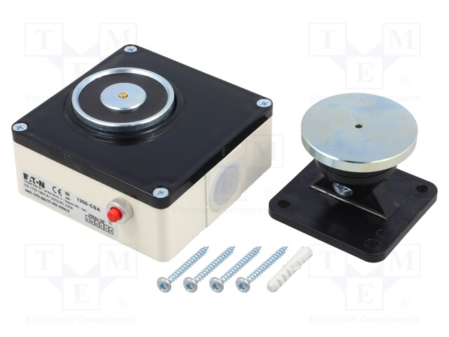 Staple combine Incorporate 1350-CSA EATON ELECTRIC - Electromagnet: de reţinere | Ualim: 24VDC;  Sarc.lucru: 40kg; IP40 | TME - Componente electronice