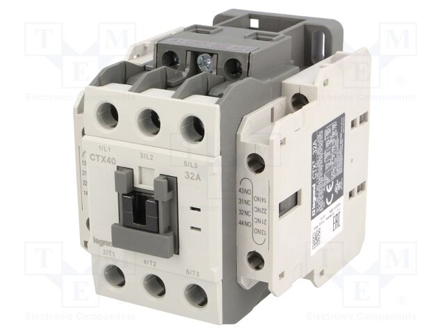 CTX3 3P 32A 2NO2NC  230V AC