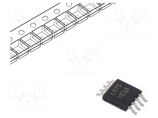 STMicroelectronics STLM75DS2F - IC: temperature sensor