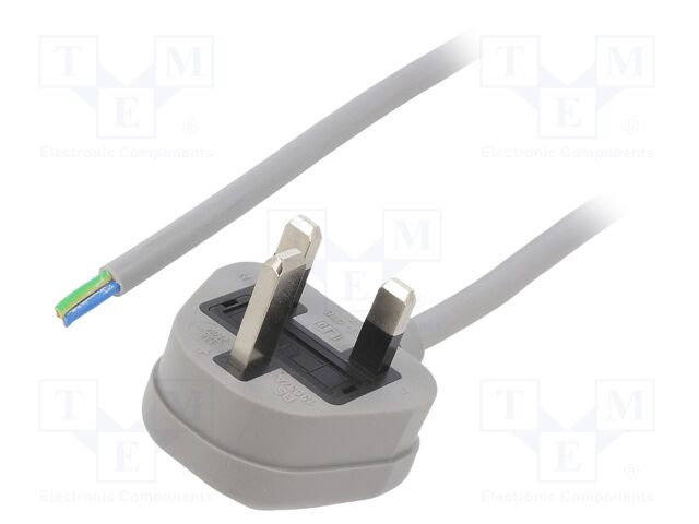 LT-318(3A) 3X1.0 GRY 5M END CUT LT-318(3A) 3X1.0 GRY 5M END CUT