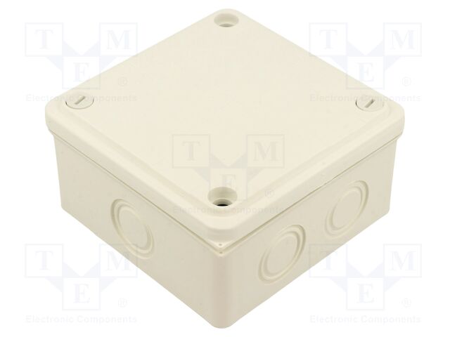 Y: 100mm Gehäuse: Verbindungsdose X: 100mm Z: 50mm Aufputz IP55 - Bild 1 von 3