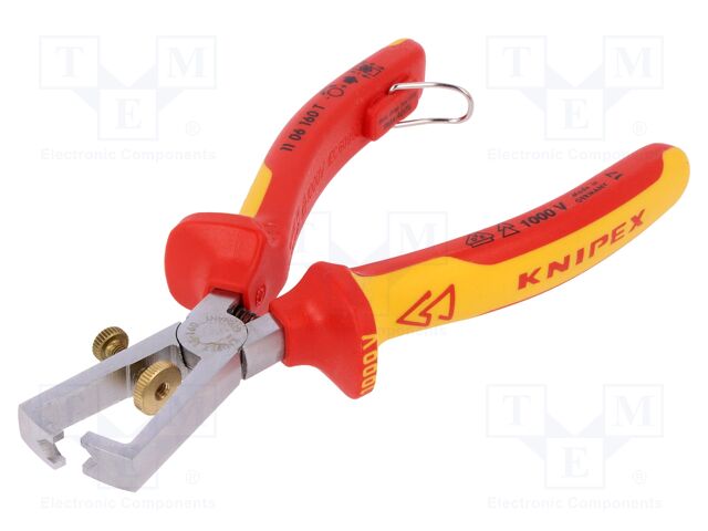 11 06 160 T Knipex Stripping Tool For Working At Height Insulated 1kvac 10mm2 Knp t Tme Electronic Components 11 06 160 T Knipex Stripping Tool For Working At Height Insulated 1kvac 10mm2 Knp t Tme Electronic Components