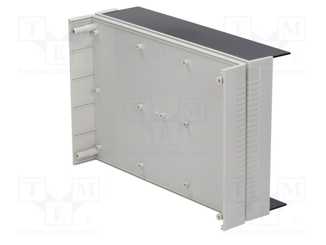 Z: 75mm ABS IP54 Y: 200mm X: 300mm hellgrau Gehäuse: mit Platten - Afbeelding 5 van 20