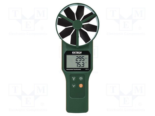 AN310 | Termoanemometr; LCD; (4000); Rozsah měření rychlosti: 0,2÷30m/s