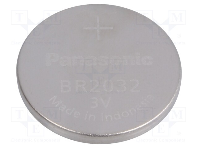PANASONIC BR2032/BN - Battery: lithium