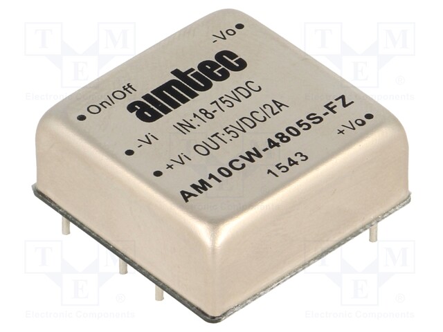 AIMTEC AM10CW-4805S-FZ - Converter: DC/DC