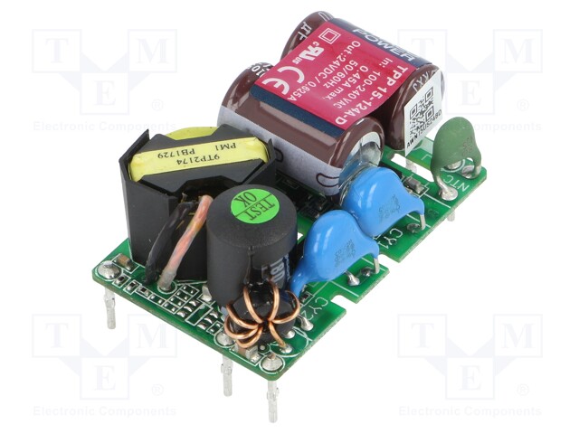 TRACO POWER TPP 15-124A-D - Power supply: switched-mode