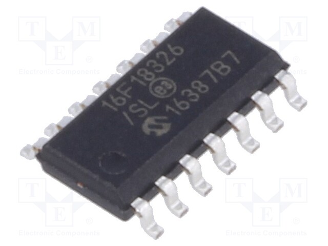 MICROCHIP TECHNOLOGY PIC16F18326-I/SL - IC: PIC microcontroller
