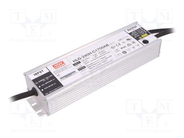 MEAN WELL HLG-240H-C1750AB - Power supply: switched-mode