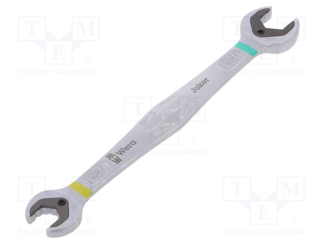 05003760001 WERA - Wrench, spanner; 10mm,13mm; Chrom-molybdenum steel;  Joker 6002; WERA.05003760001