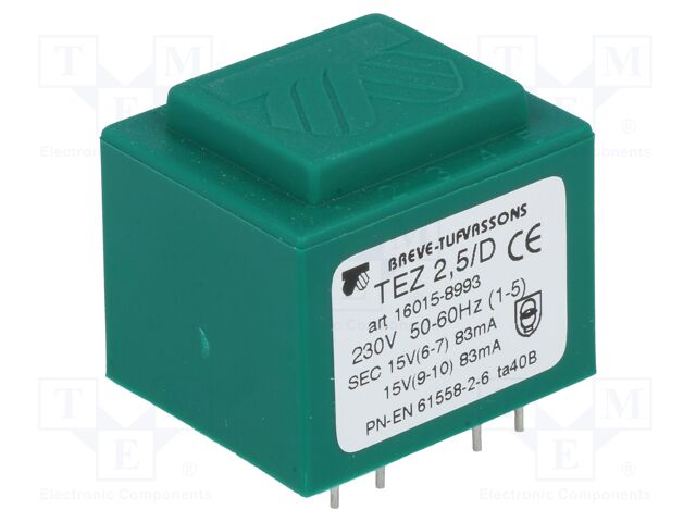 TEZ2.5/D230/15-15V TEZ2.5/D230/15-15V
