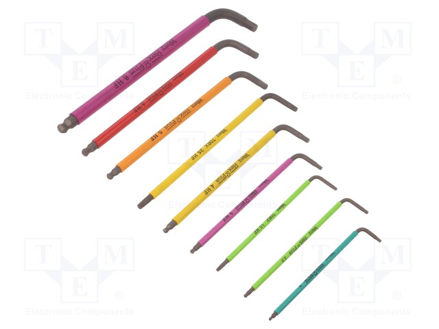 05004173001 WERA - Wrenches set | hex key,Torx®; Bicycle; 9pcs.; WERA. 05004173001 | TME - Electronic components
