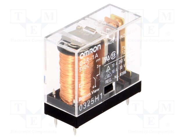 OMRON Electronic Components G2R-1A 5VDC - Relay: electromagnetic