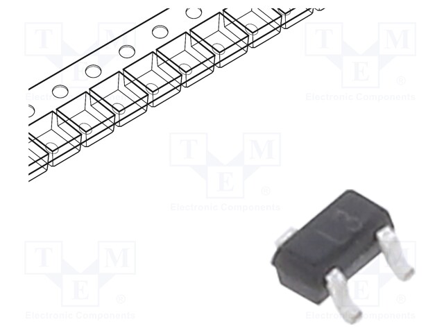 MICRO COMMERCIAL COMPONENTS BAT54CT-TP - Diode: Schottky switching