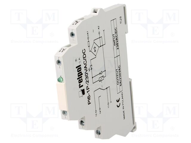 PI6-1P-230VAC/DC