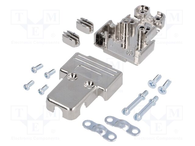 MH CONNECTORS MHTRI-9-M-K - Enclosure: for D-Sub connectors