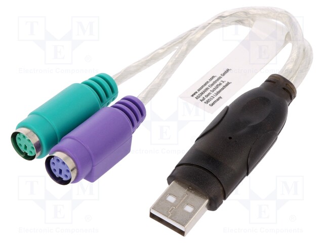 DIGITUS DA-70118 - Adapter USB-PS2