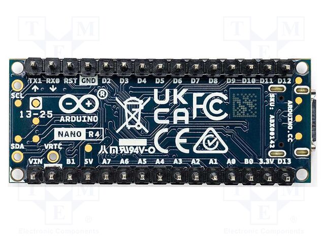 ARDUINO NANO R4 WITH HEADERS ARDUINO NANO R4 WITH HEADERS