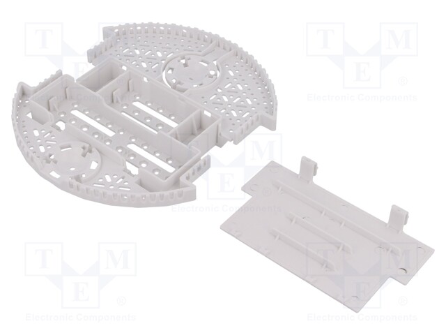 ROMI CHASSIS BASE PLATE - WHITE