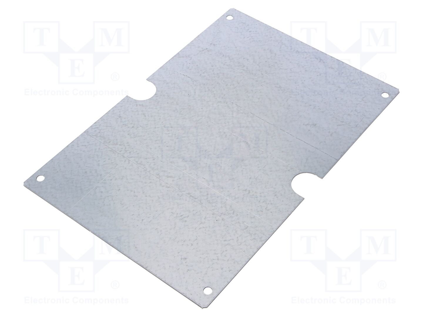 Beschichtung: Zink Stahl Einbauplatte L: 214mm W: 151mm - Bild 1 von 6