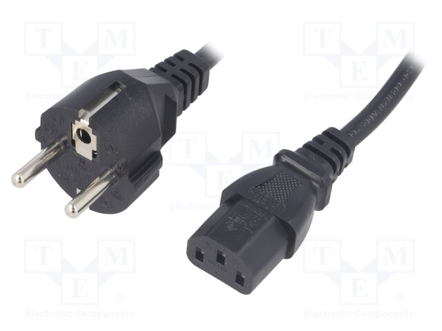 LT-312+501 H05VV-F 3X0.75 BLK 1.8M LT-312+501 H05VV-F 3X0.75 BLK 1.8M