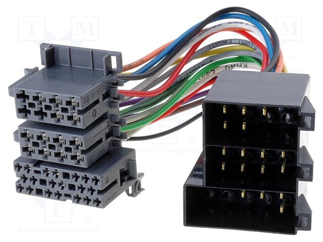 4CARMEDIA ZRS-ISO36/26 - ISO socket 26pin,ISO plug 36pin
