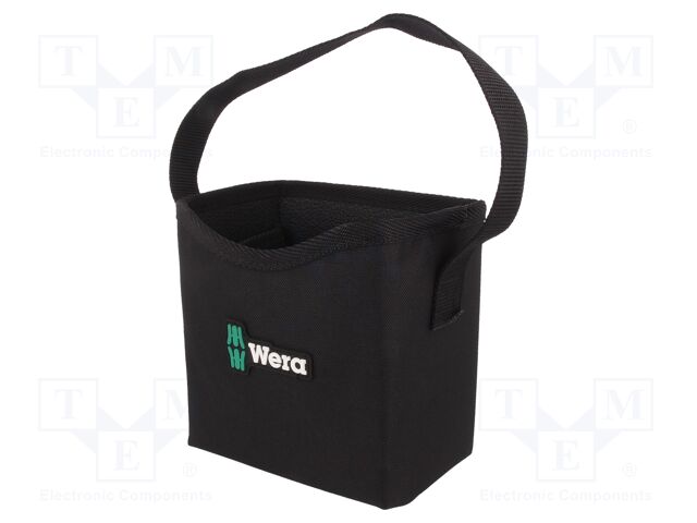 05004353001 WERA - Zubehör: Tasche mit Fächern, 105x165x165mm; WERA.2GO;  WERA.2GO4