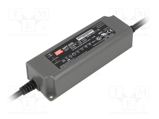 MEAN WELL NPF-60D-24 - Power supply: switched-mode