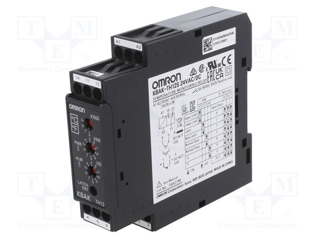K8AK-TH12S 24VAC/DC K8AK-TH12S 24VAC/DC