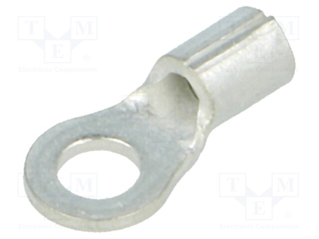 34104 TE Connectivity - Tip: ring, M2,5; 0.3÷1.42mm2; crimped; for cable;  non-insulated