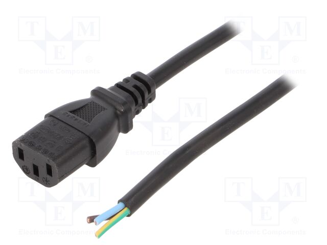 LT-501 H05VV-F 0.75/3C BLK 1M END LT-501 H05VV-F 0.75/3C BLK 1M END