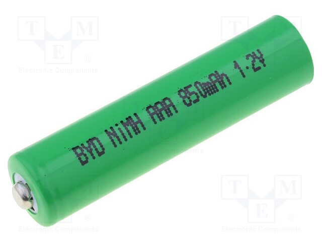 H-AAA850A -AS BYD Company Limited - Re-battery: Ni-MH | AAA,R3; 1.2V; 850mAh; ACCU-BH-AAA/HT | TME - Electronic (WFS)